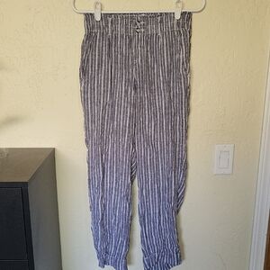 Striped Gray Men's Pants
